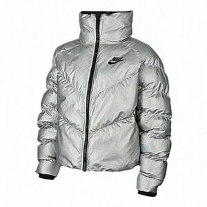 NWT New Nike Sportswear Women's Insulated Shine‎ Jacket Women Size XL